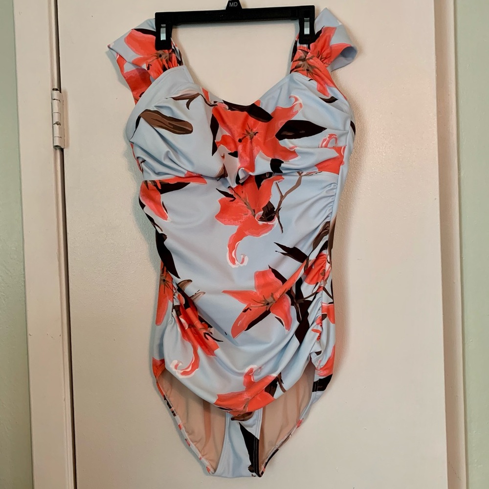 Albion Fit Off Shoulder One Piece